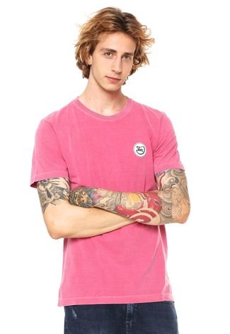 Camiseta Von Dutch Logo Rosa