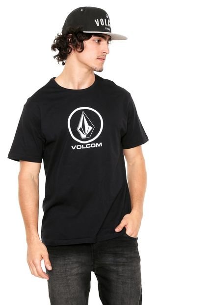 Camiseta Volcom New Circle Preto - Marca Volcom