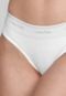 Kit 2pçs Calcinha Calvin Klein Underwear Biquíni Logo Branca - Marca Calvin Klein Underwear