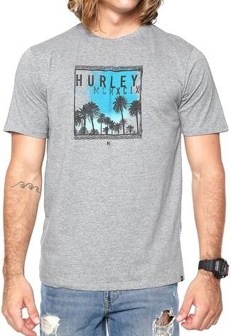 Camiseta Hurley Photoreal Cinza