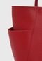 Bolsa Anacapri Estruturada Vermelha - Marca Anacapri