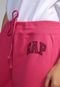 Calça de Moletom GAP Jogger Logo Pink - Marca GAP