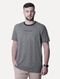 Camiseta John John Regular Rubber Logo Lines Cinza Mescla - Marca John John