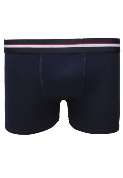 Cueca Malwee Liberta Boxer Light Azul-Marinho - Marca Malwee liberta