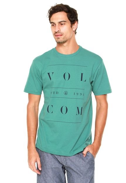 Camiseta Volcom Spaced Out Verde - Marca Volcom