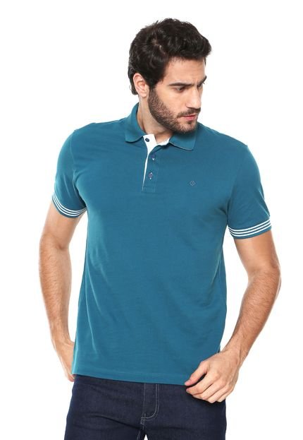 Camisa Polo Forum Lisa Verde - Marca Forum