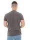 Camiseta Ellus Masculina Cotton Fine Classic Logo Grafite - Marca Ellus