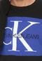 Suéter Calvin Klein Jeans Tricot Logo Preta - Marca Calvin Klein Jeans