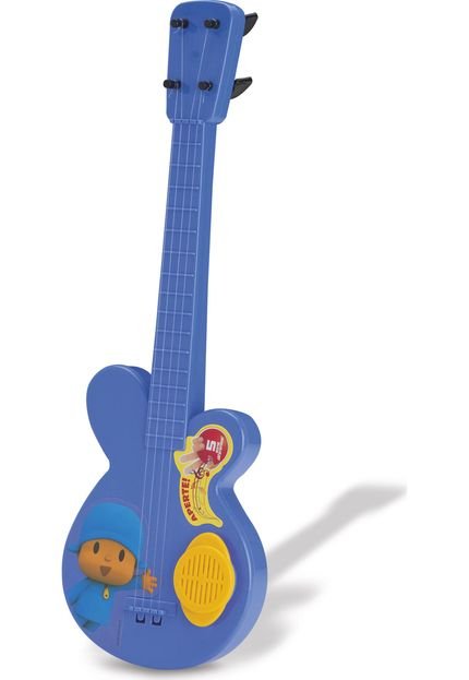 Guitarra Pocoyo Azul - Marca Cardoso Toys