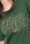 Camiseta Triton Bordada Verde - Marca Triton