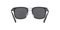 Óculos de Sol Prada Retângular PR 14TS Masculino Preto - Marca Prada