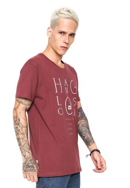 Camiseta Hang Loose Eyed Vinho - Marca Hang Loose