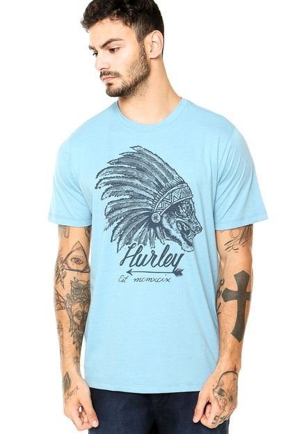 Camiseta Hurley Savage One Azul - Marca Hurley