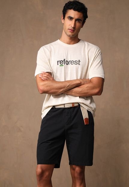 Camiseta Osklen Reforest Off-White - Marca Osklen