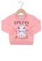 Blusa De Moletom Colcci Fun Menina Rosa - Marca Colcci Fun