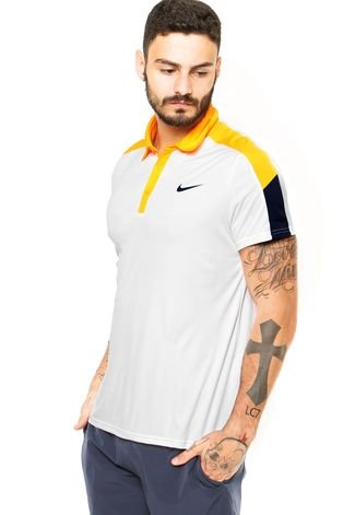 Camisa Polo Nike Dri-Fit Branca