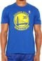 Camiseta NBA Name Number Warriors Durant Azul - Marca NBA