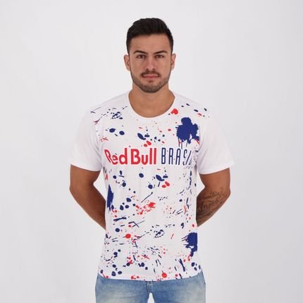 Camiseta Red Bull Brasil Estampada Branca - Marca RED BULL