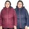 Jaqueta Feminina Bobojaco Nylon Dupla Face Plus Size Capuz - Marca Zafina