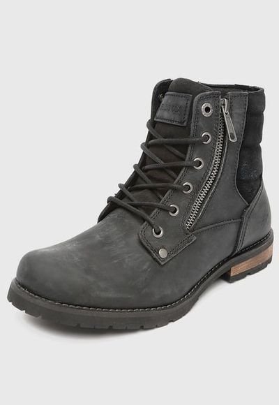 Bot n Cuero Negro Ellus Compra Ahora Dafiti Chile