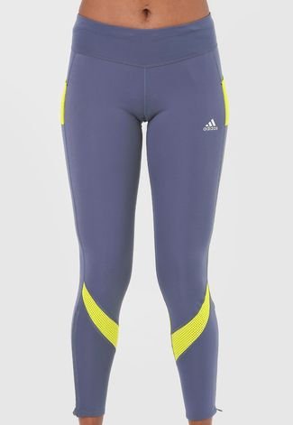 Legging adidas Performance Own The Run W Azul - Compre Agora