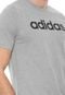 Camiseta adidas Performance Lin Cinza - Marca adidas Performance