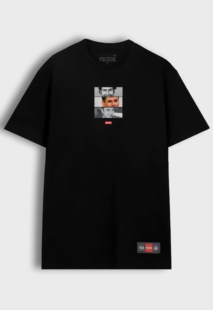 Camiseta Streetwear Prison Black dangerous - Marca Prison