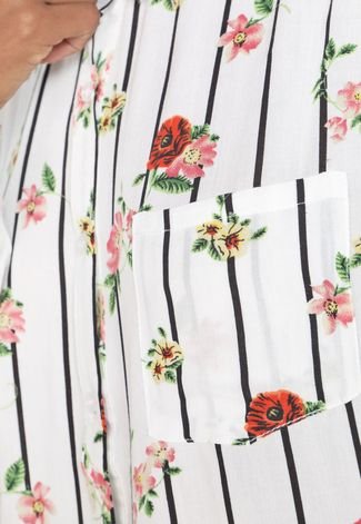 Camisa Facinelli by MOONCITY Floral Off-White