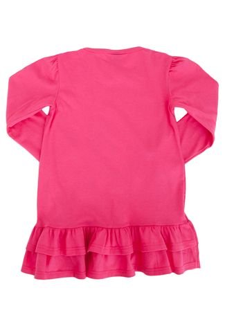 Vestido Princesinha Sofia Malwee Rosa - Compre Agora