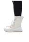 Bota Forrada Neve e Frio Nylon Pespontos 2x1 Branco - Marca Sapatos e Botas