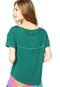Camiseta Mulher Elastica Crop Stúdio Verde - Marca Mulher Elastica