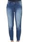 Calça Jeans Triton Skinny Cropped Fátima Azul - Marca Triton