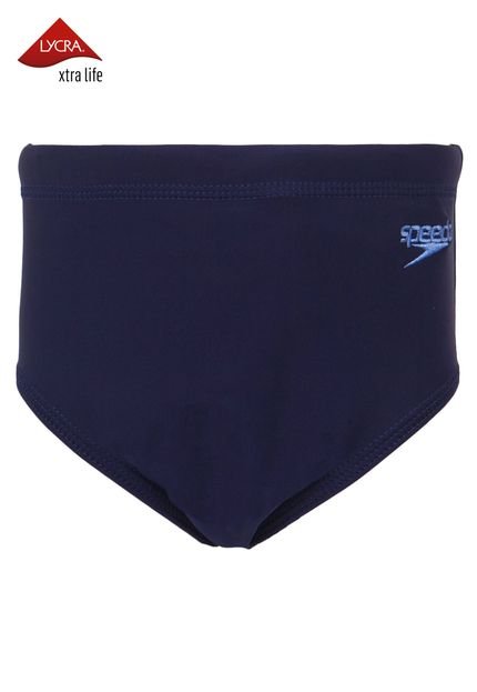 Sunga Speedo Solid Juvenil Eclipse Azul - Marca Speedo