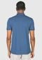 Camisa Polo Malwee Reta Botões Azul-Marinho - Marca Malwee