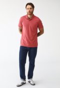 Camisa Polo Malwee Reta Lisa Coral - Marca Malwee