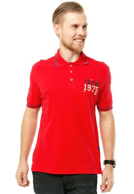 Camiseta Polo Triton Basic Vermelho - Marca Triton