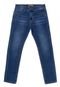 Calça Jeans Juvenil Menino Skinny Azul Azul - Marca Crawling