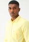 Camisa Aramis Reta Oxford Amarela - Marca Aramis