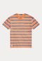 Camiseta Polo Ralph Lauren Listras Laranja - Marca Polo Ralph Lauren