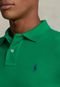 Camisa Polo Polo Ralph Lauren Reta Logo Bordado Verde - Marca Polo Ralph Lauren
