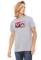 Camiseta RVCA Balance Fill Cinza - Marca RVCA