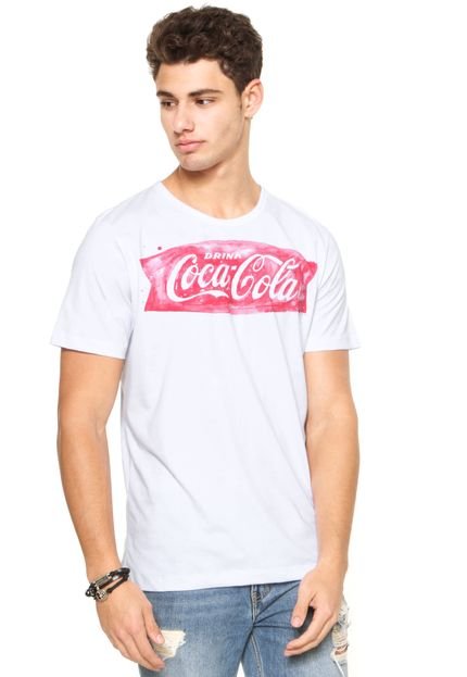 Camiseta Coca-Cola Jeans Estampada Branca - Marca Coca-Cola Jeans