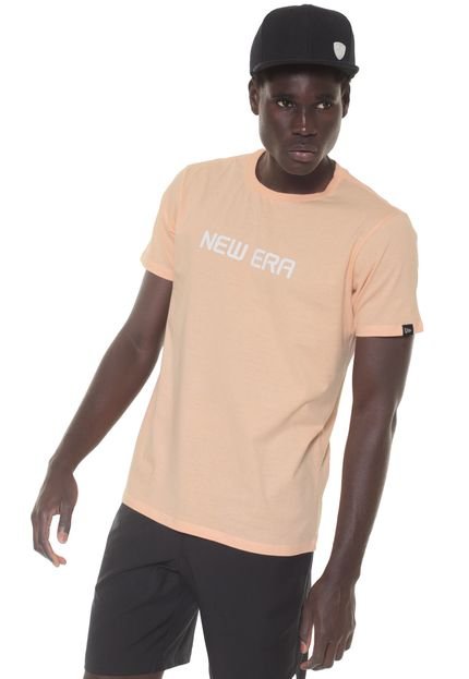 Camiseta New Era Essentials Basic Laranja - Marca New Era