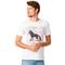 Camiseta Acostamento Wolf VE23 Branco Masculino - Marca Acostamento