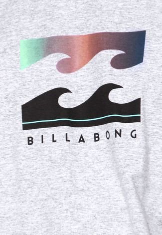 Camiseta Billabong Fifty Cinza
