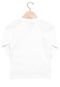 Camiseta Malwee Manga Longa Menino Branco - Marca Malwee