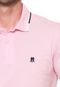 Camisa Polo Polo Wear Logo Rosa - Marca Polo Wear