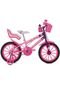 Bicicleta Infantil Sport Bike Aro 16 Flowers Com Cadeirinha de Boneca - Marca Sport Bike