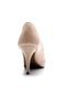 Peep Toe Thelure Verniz Nude - Marca Thelure