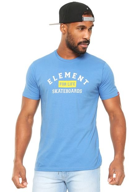 Camiseta Element For Life Azul - Marca Element